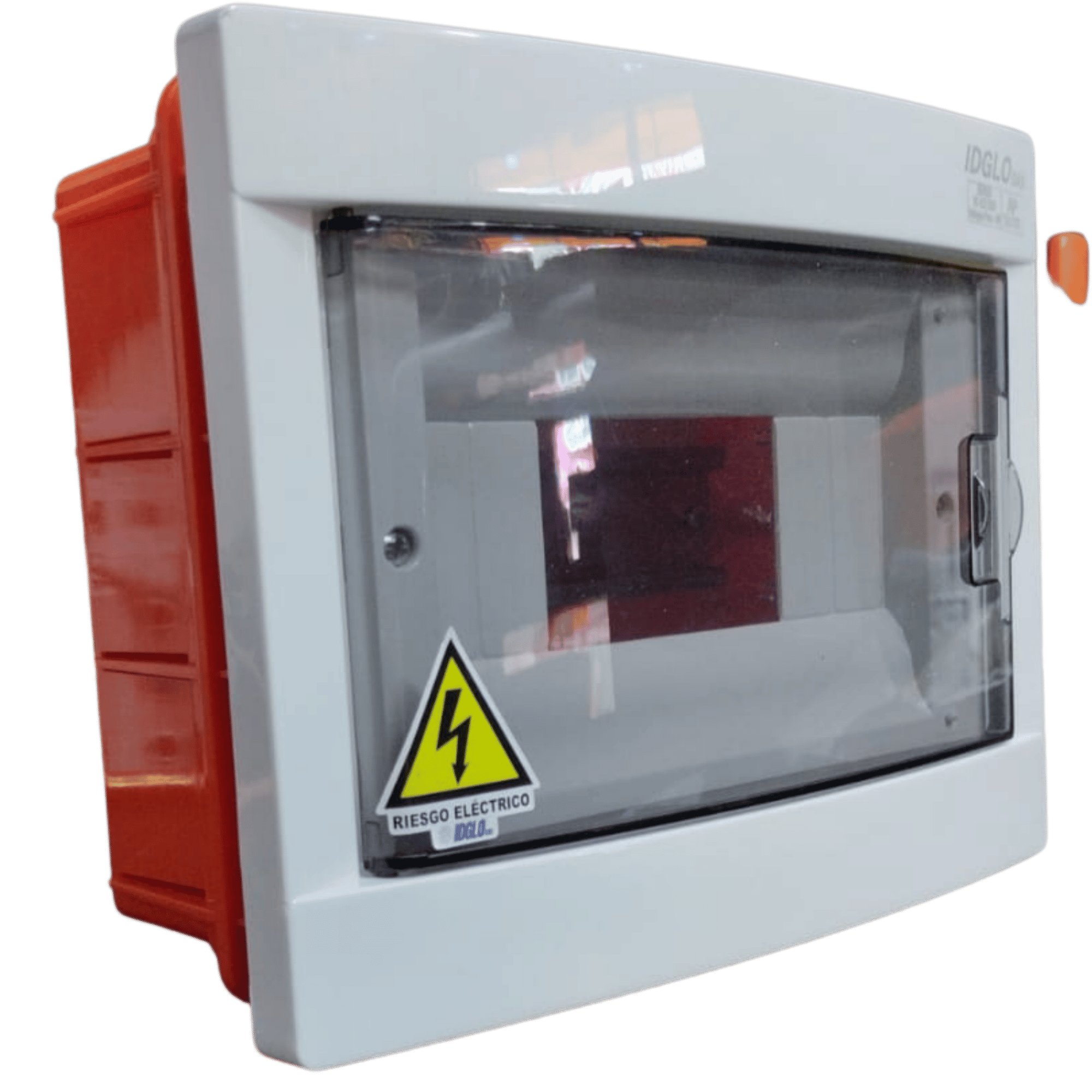 Tablero 8 ctos riel 4466